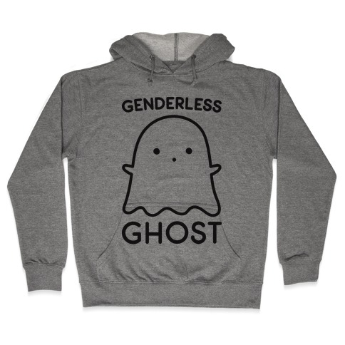 Genderless Ghost Hooded Sweatshirt