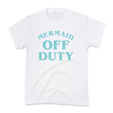 Mermaid Off Duty Kids T-Shirt