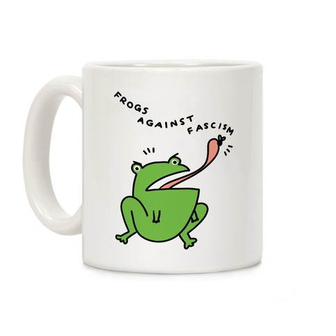 Frogs Against Fascism Coffee Mug