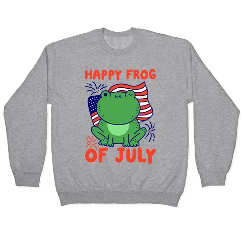 Happy Frog of July Pullover