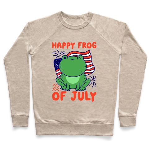 Happy Frog of July Pullover