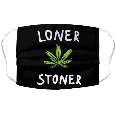 Loner Stoner Accordion Face Mask