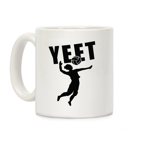 Volleyball YEET Coffee Mug
