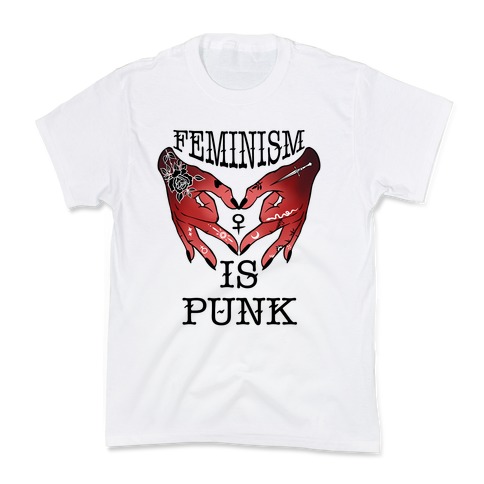 Feminism Is Punk Kids T-Shirt