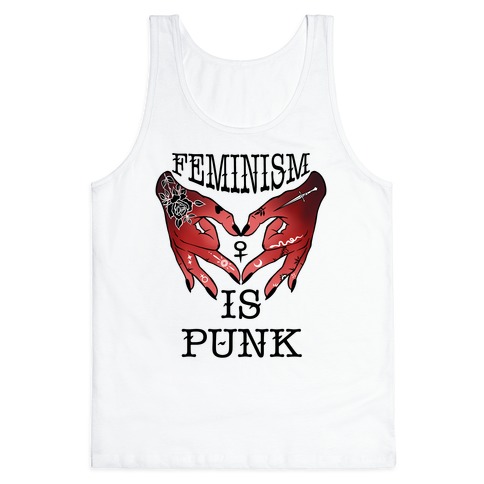 Feminism Is Punk Tank Top