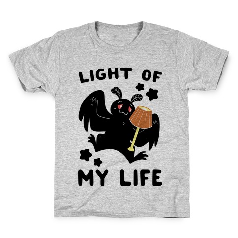 Light of my Life - Mothman and Lamp Kids T-Shirt