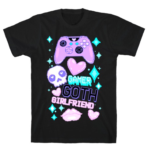 Gamer Goth Girlfriend T-Shirt