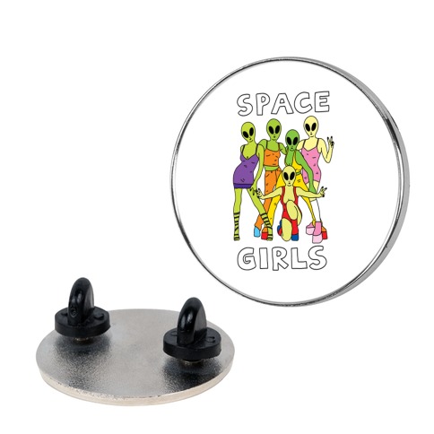 Space Girls Pin