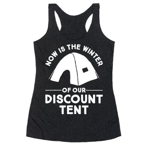 Discount Tent Racerback Tank Top