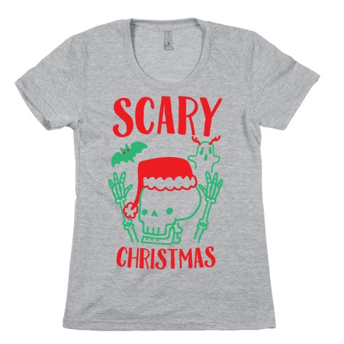 Scary Christmas Womens T-Shirt