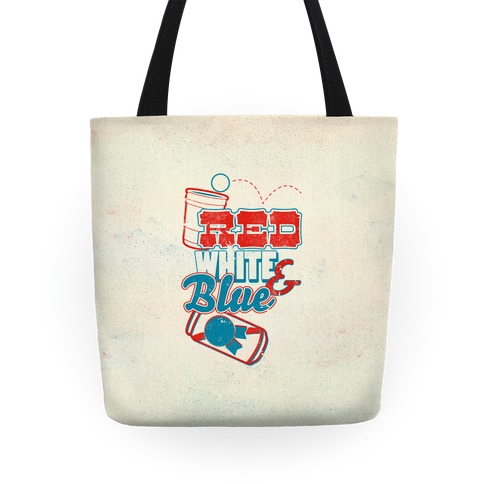 red white and blue purses