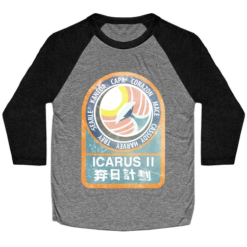 Icarus II Misson Patch Baseball Tee