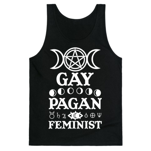 Gay Pagan Feminist Tank Top