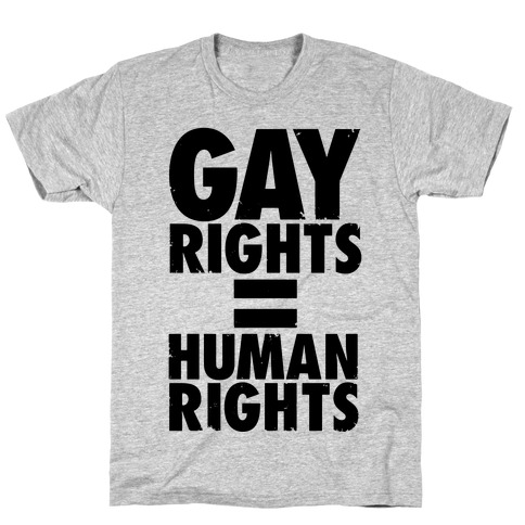 Gay Rights Equal Human Rights T-Shirt