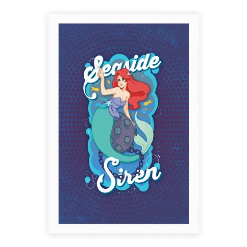 Seaside Siren Poster