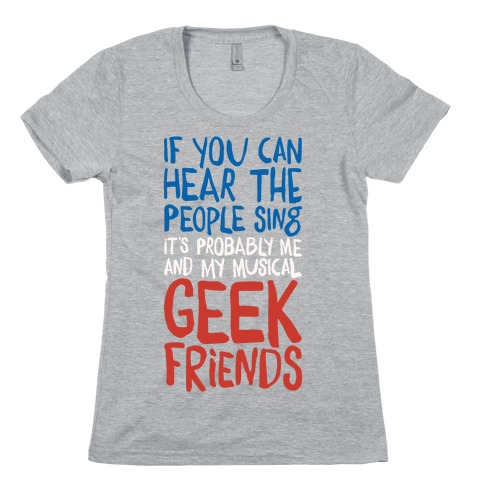 Musical Geeks Womens T-Shirt