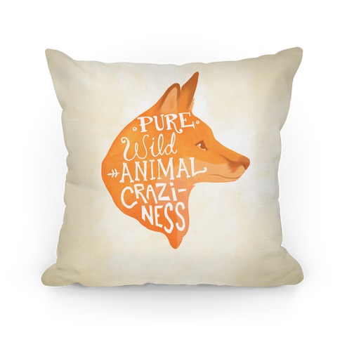 Pure Wild Animal Craziness Pillow