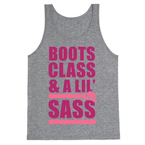 Boots, Class, & A Lil' Sass Tank Top