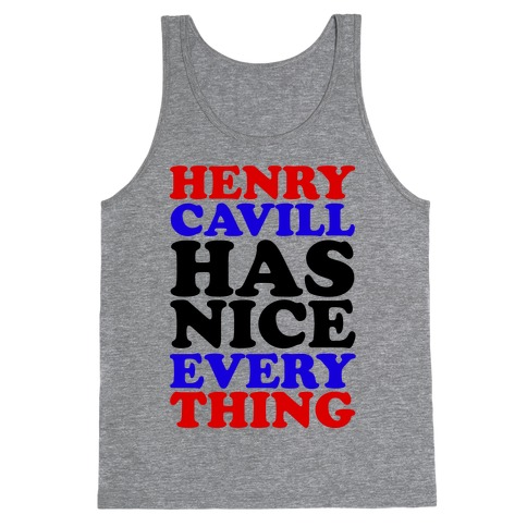 Henry Cavill Has Nice Everything Tank Top