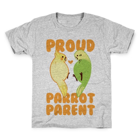Proud Parrot Parent Kids T-Shirt