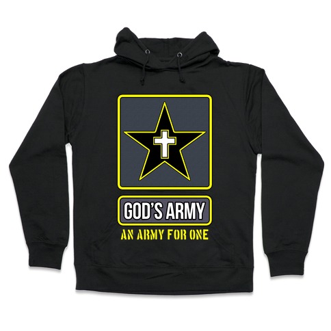 God's Army Hooded Sweatshirt