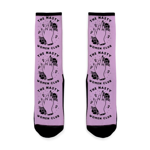 The Nasty Women Club Sock