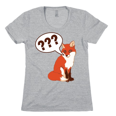 What Does The Fox Say Womens T-Shirt