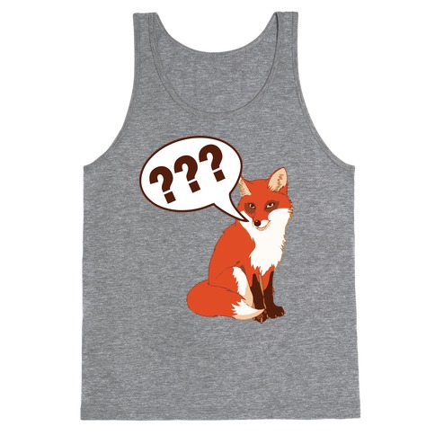 What Does The Fox Say Tank Top