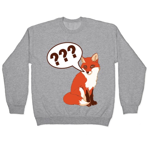 What Does The Fox Say Pullover