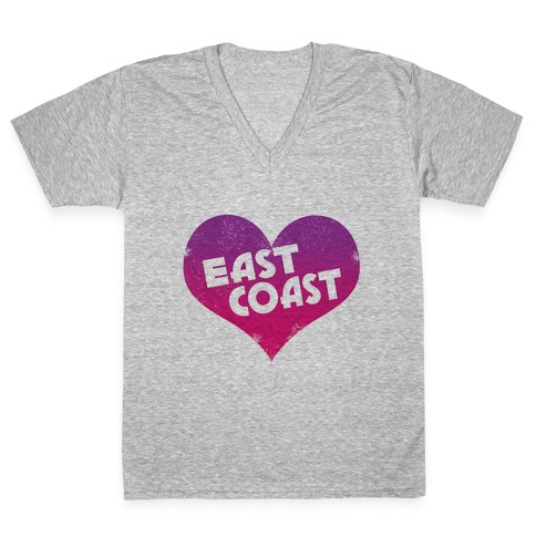 East Coast V-Neck Tee Shirt