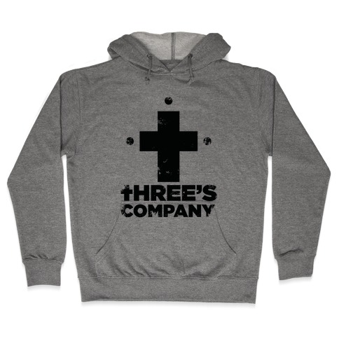 Three's Company Hooded Sweatshirt