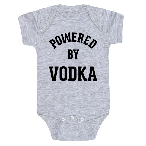 Powered By Vodka Baby One-Piece