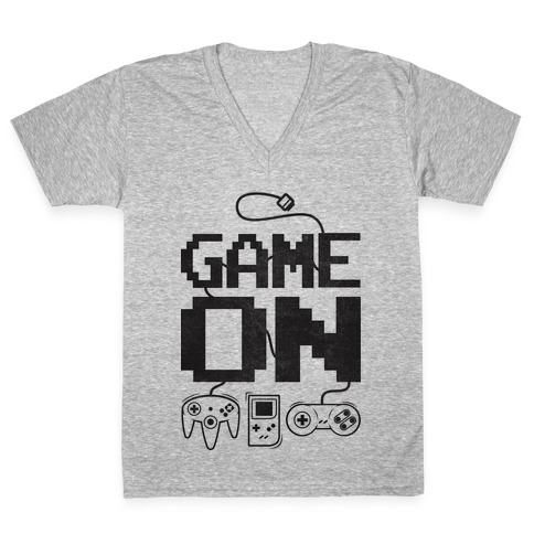 Game On V-Neck Tee Shirt