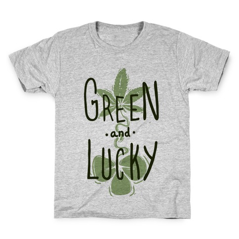 Green and Lucky Kids T-Shirt