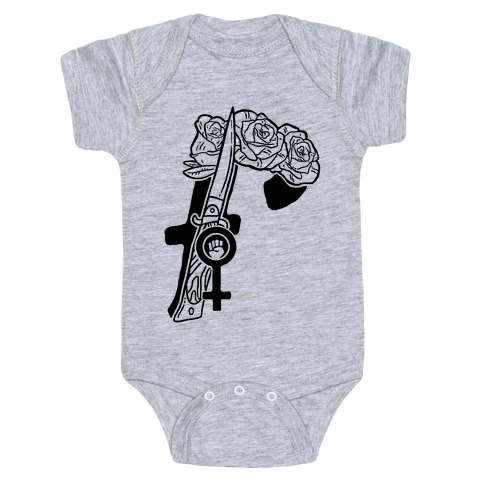 F Is For Feminism Baby One-Piece