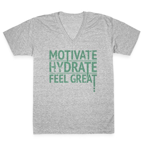 Motivation V-Neck Tee Shirt