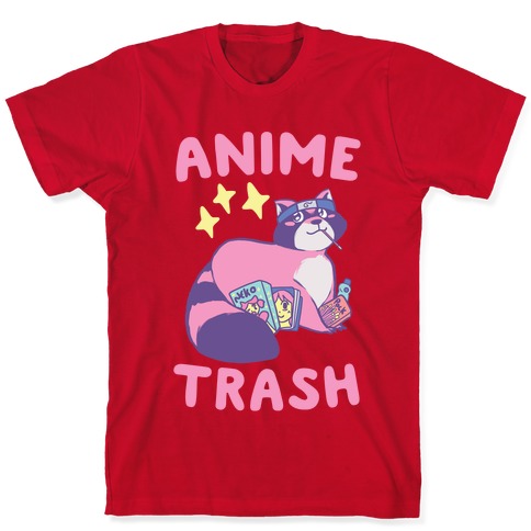 anime trash shirt