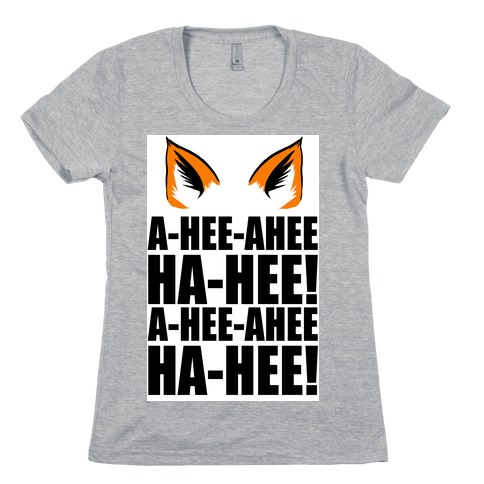 The Fox Says... Womens T-Shirt
