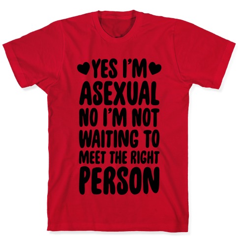 Asexual hot sale t shirt