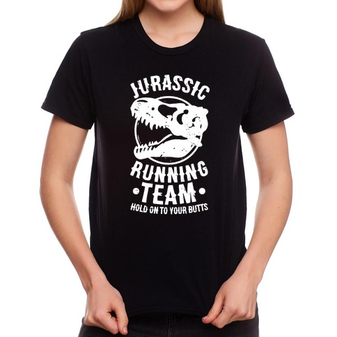 T-Rex Run  Geeky shirt, Geeky humor, Geeky