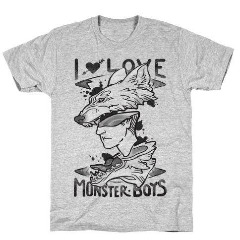 I Love Monster Boys T-Shirt