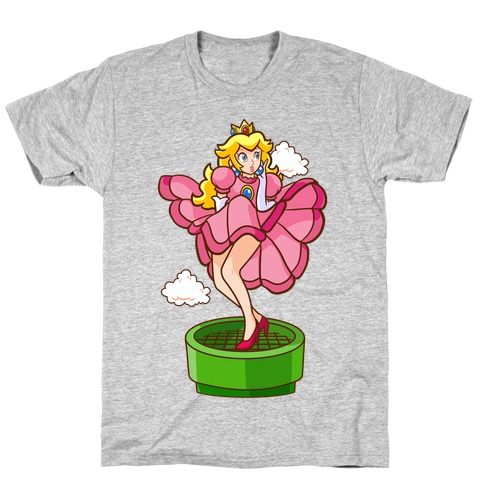 Plumbers Prefer Blondes (Peach Pin-up) T-Shirt