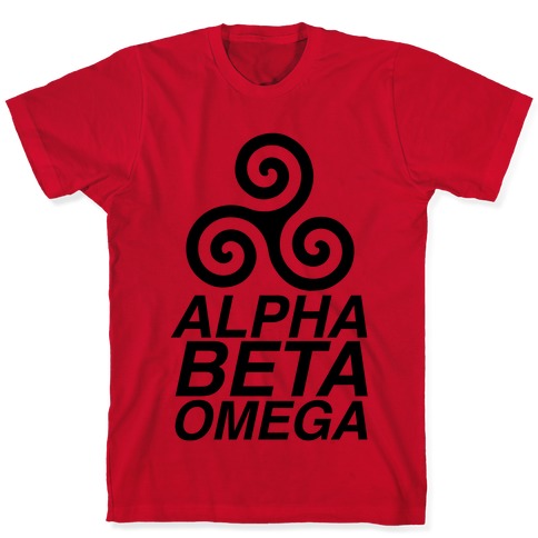 Alpha hotsell beta shirt