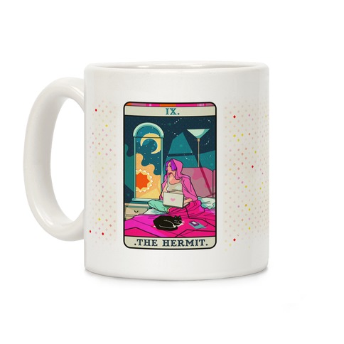 Hermit Tarot Card Coffee Mug