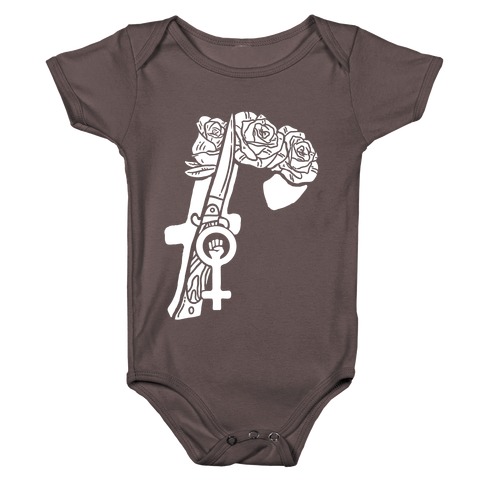 F Is For Feminism Baby One-Piece