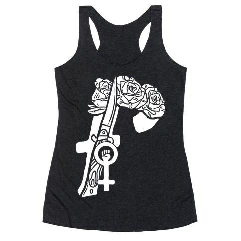 F Is For Feminism Racerback Tank Top
