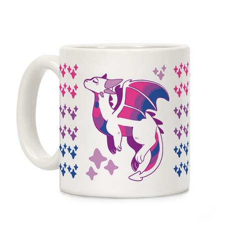 Bi Pride Dragon Coffee Mug
