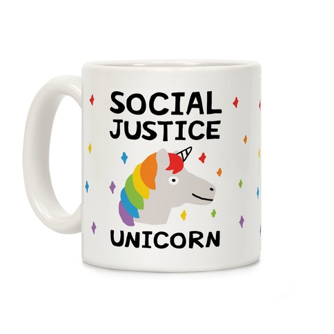 Social Justice Unicorn Coffee Mug