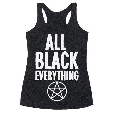 matte black everything shirt