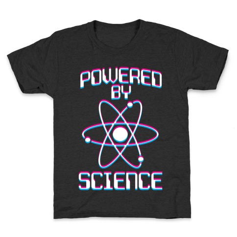 Powered By Science Kids T-Shirt
